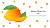 Effective National Mango Day Presentation Template 