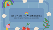 Explore Cute Background Themes  Presentation Slide