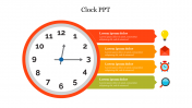 Effective Clock PPT PowerPoint Presentation Template 