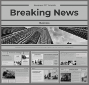 Newspaper PPT Presentation And Google Slides Themes