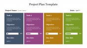 Best Microsoft PowerPoint Project Plan Template Slide