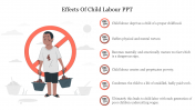Effects Of Child Labour PPT Template for Google Slides