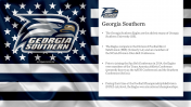 Georgia Southern PowerPoint Template and Google Slides