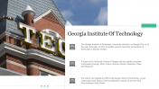 Professional Georgia Tech PPT Templates and Google Slides