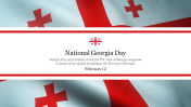 Creative Georgia Day PowerPoint Template Download 