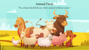 Animal Farm Background PPT And Google Slides Templates