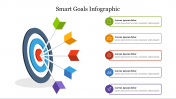 Try Now Smart Goals Infographic PowerPoint Template
