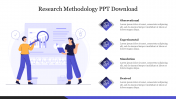 Research Methodology PPT & Google Slides for Download