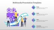 Multimedia Presentation Templates For Google Slides PPT
