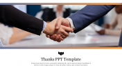 Best Thanks PPT Template PowerPoint Presentation Slide 
