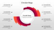 Amazing Circular Stage PowerPoint Presentation Slide