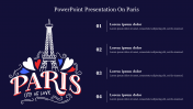 Effective PowerPoint Presentation On Paris Template 