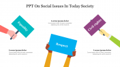 Effective PPT On Social Issues In Today Society Slide