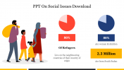 PowerPoint On Social Issues Free Download Google Slides