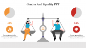 Effective Gender And Equality PPT Presentation Template 