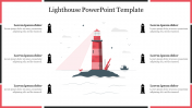 Effective Lighthouse PowerPoint Template Slide PPT 