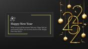 New Year PowerPoint Template 2022 and Google Slides