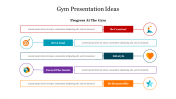 Effective Gym Presentation Ideas PowerPoint Template