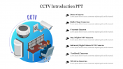 CCTV Introduction PPT Presentation Template & Google Slides
