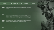Creative Russia Ukraine Presentation Template Slide