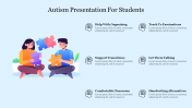 Creative Autism Presentation For Students Template