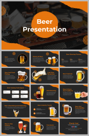 Amazing Beer PowerPoint And Google Slides Templates