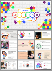 Autism Slideshow PowerPoint Template and Google Slides