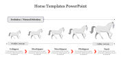 Creative Horse Templates PowerPoint Presentation Slide 