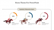 Creative Horse Theme For PowerPoint Presentation Slide 