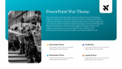 Creative PowerPoint War Theme Presentation Template 