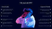VR And AR PPT Presentation Template & Google Slides
