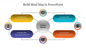 Creative Build Mind Map In PowerPoint Presentation Slide