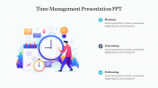 Creative Time Management Presentation PPT Template 