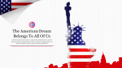 Editable American PowerPoint Background Presentation 