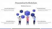 Amazing Presentation On Blockchain Presentation Slide