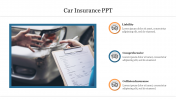 Car Insurance PPT Presentation Template and Google Slides