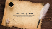 Poem Background Presentation and Google Slides Themes