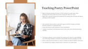 Best Teaching Poetry PowerPoint Presentation Slide 