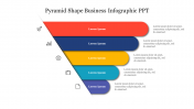 Best Pyramid Shape Business Infographic PPT Presentation 