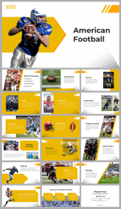 American Football PPT Presentation And Google Slides Themes