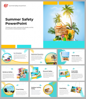 Summer Safety PowerPoint And Google Slides Templates 