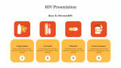 Creative HIV Presentation PowerPoint Template Slide 