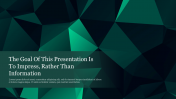 Dark Green PPT Background Presentation and Google Slides