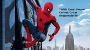 Spiderman Background PowerPoint And Google Slides Templates
