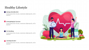 Healthy Lifestyle PowerPoint Template and Google Slides