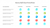 Amazing Harvey Ball Chart PowerPoint Presentation Slide