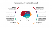 Brainstorming PowerPoint Template Free Google Slides