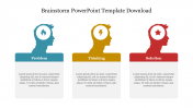 Crteative Brainstorm PowerPoint Template Download Slide