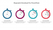 Stopwatch Download For PowerPoint Template and Google Slides