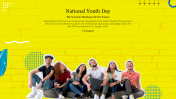 Youth PowerPoint Template Backgrounds Free Google Slides